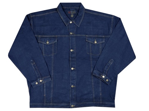 Blue Jean Denim Jacket Mens Classic 