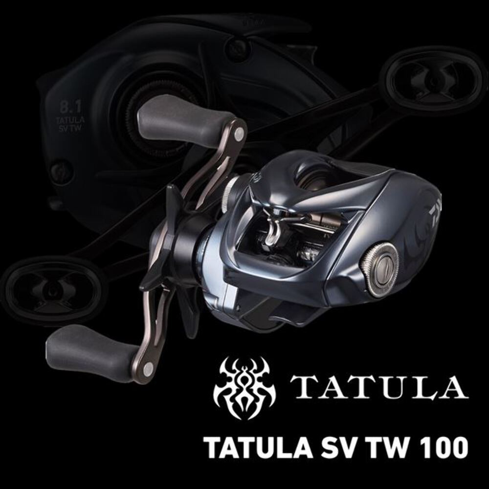 Daiwa TATULA TW 100SHLリール 黒 ダイワ タトゥーラ TW 100XHL (リール) 価格比較 - 価格.com