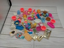 Barbie 1990's Food/Kitchen/Dishes/Pet Stuff Mixed Lot