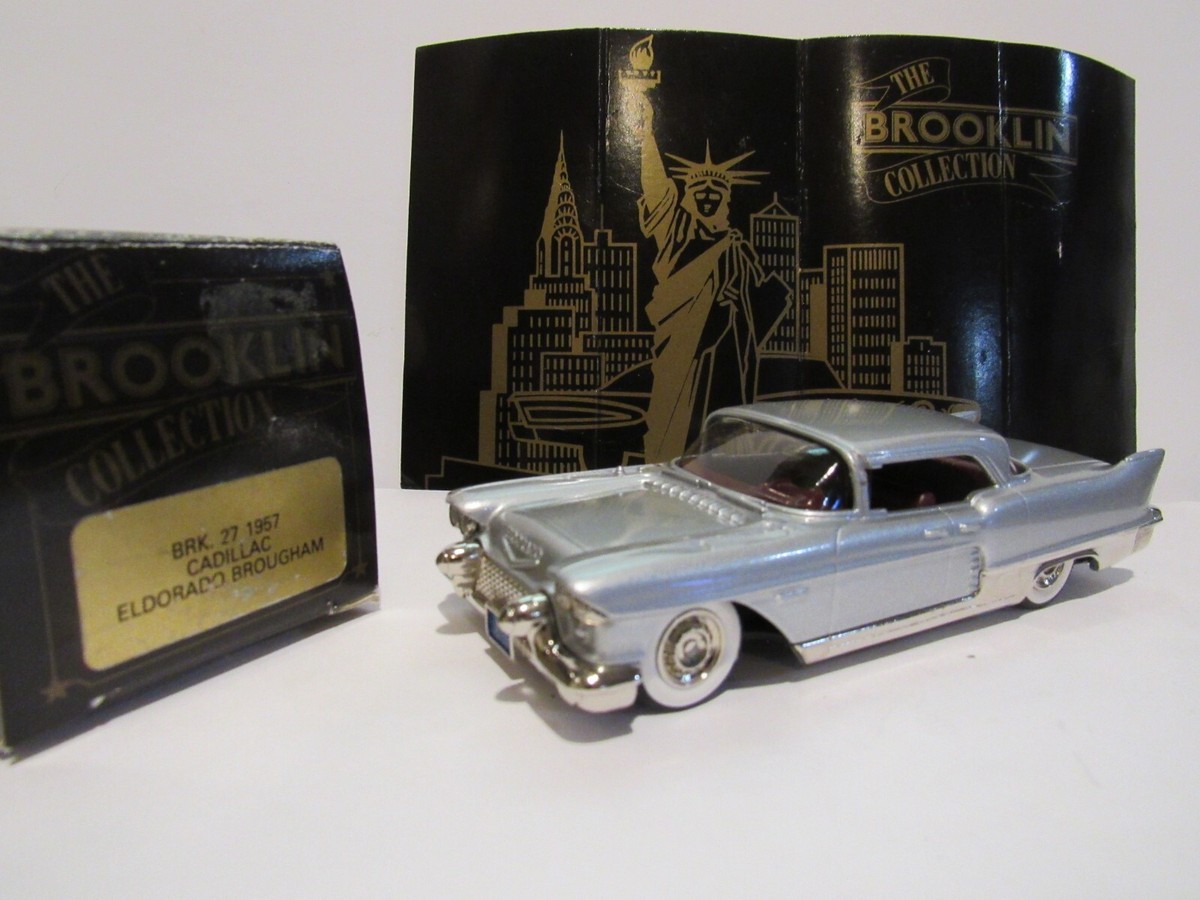 Brooklin Models 1957 Cadillac Eldorado Brougham Silver 1/43 Scale