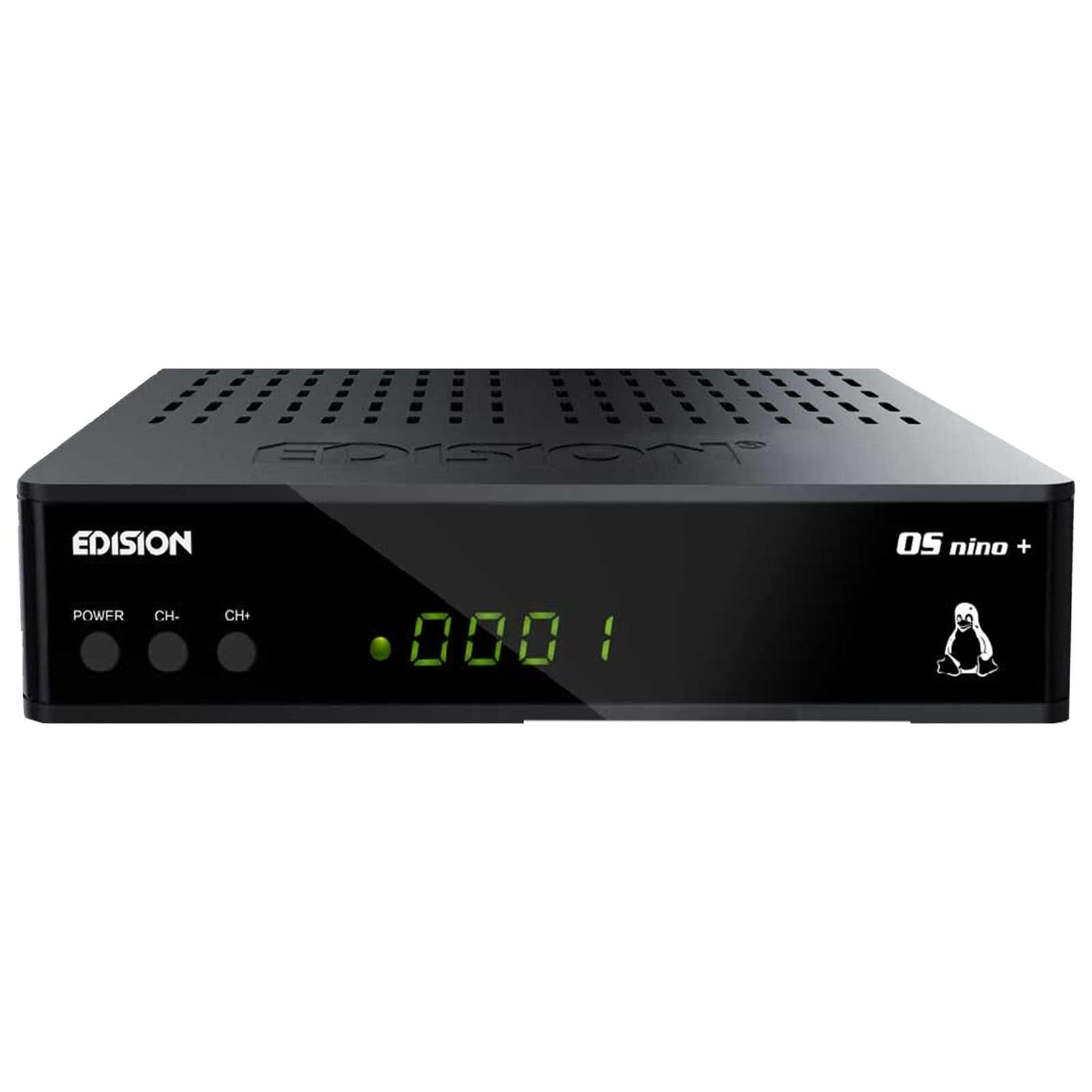 Thumbnail - Edision Os Nino+ 1x Dvb-s2 1xdvb-c/t2 Full Hd E2 Linux H.265 Combo