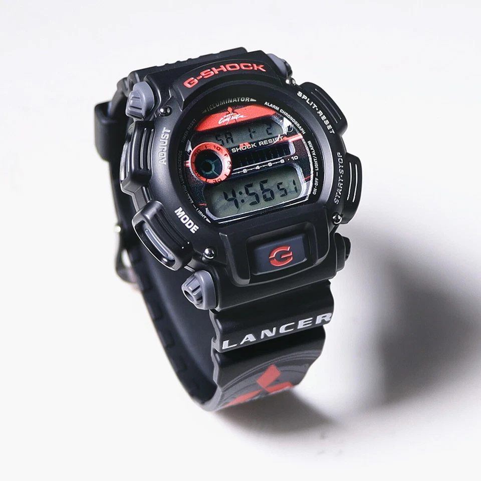 Reloj Pulsera Personalizar Mitsubishii Lancer Evolution DW 9052 G Resistente a Golpes Foto 3 de 4