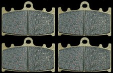 Front brake pads semi metallic for Suzuki SV1000 (2003-2007) 2 x FA158 type
