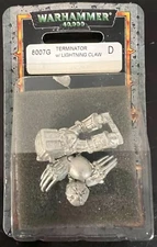Warhammer 40K Imperial Army Space Marine Blisters 97-00 Sealed Metal Pewter Rare