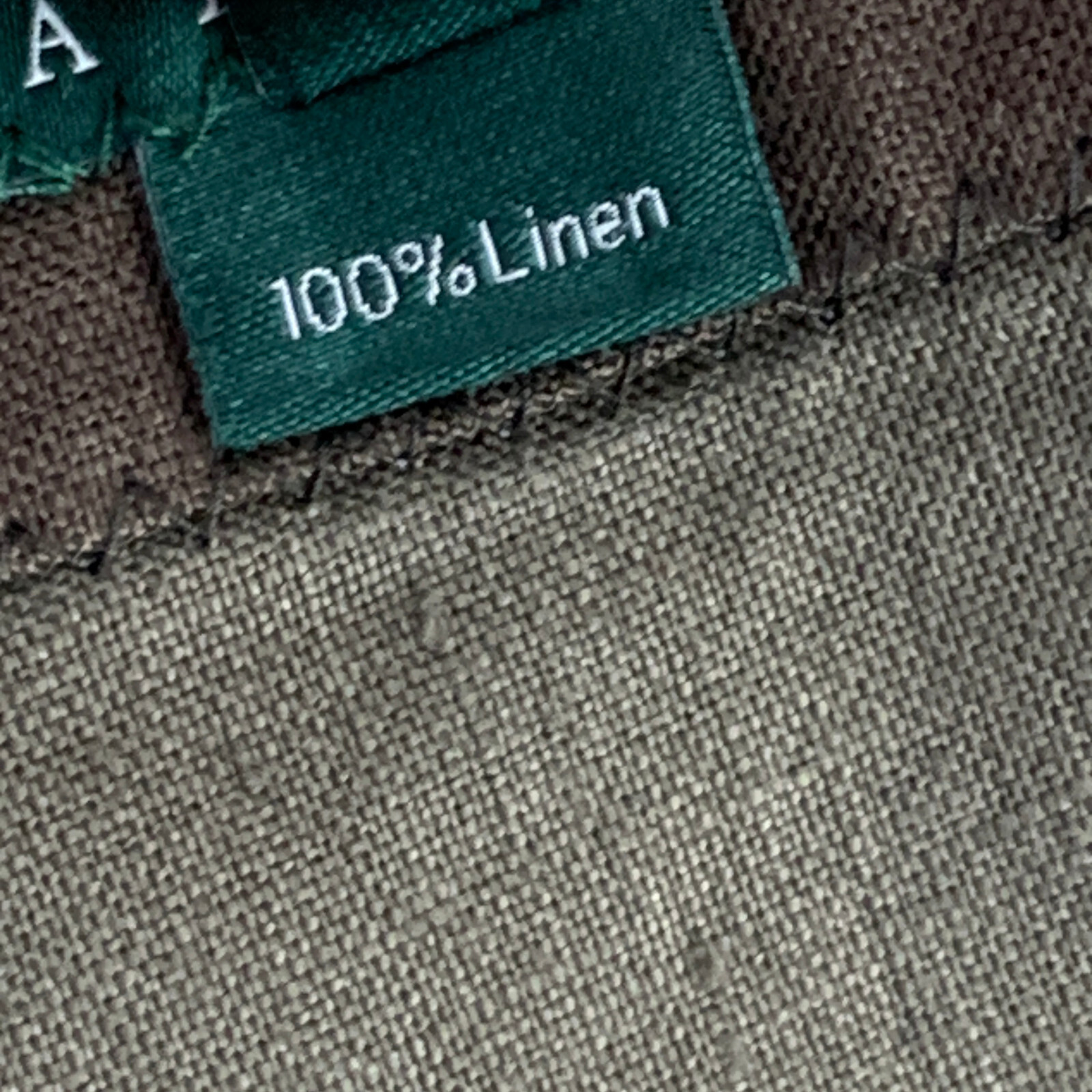 Robert Talbott Blazer Jacket Men Large 100% Linen… - image 8