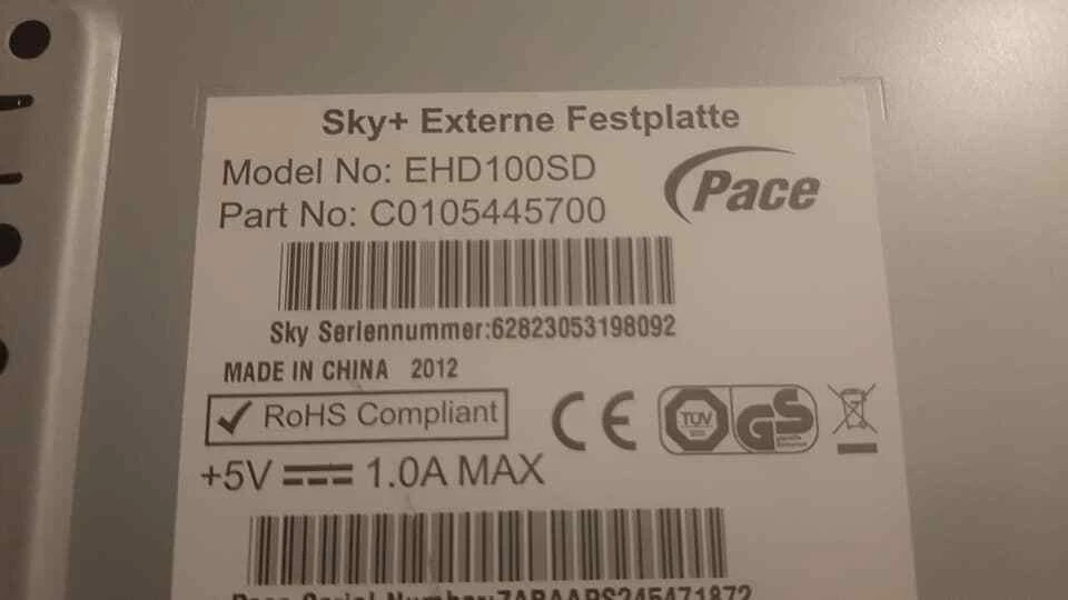 Humax PR-HD3000 Kabel + 320 GB Sky Pace EHD100SD W-Lan Modul TOP - Bild 2 von 4