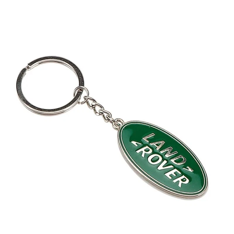 Custodia Con Strass Per Chiave Land Rover E Jaguar: Protettore In Resina PC Blu Con Portachiavi Incluso - 4
