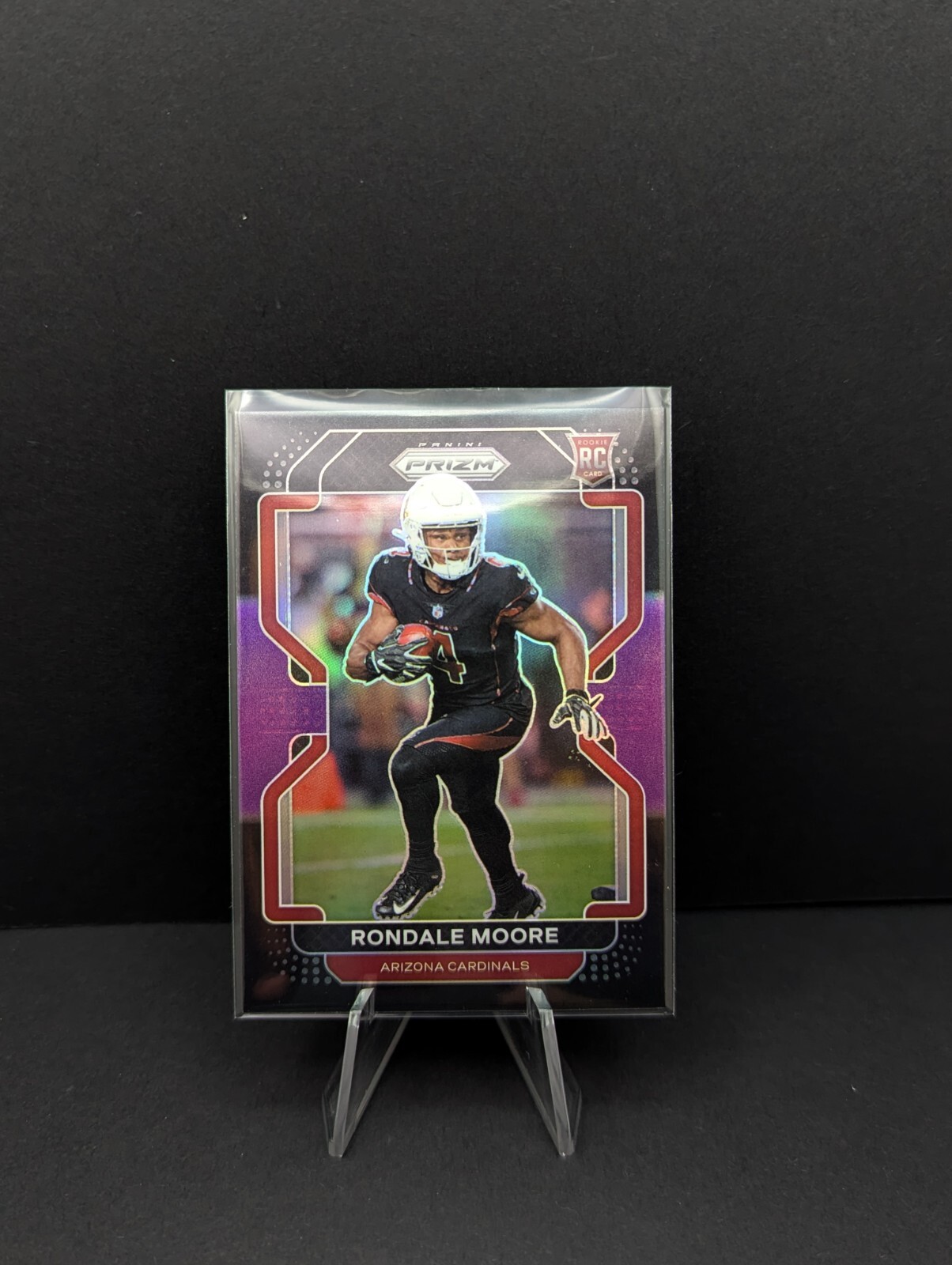 2021 Rondale Moore Prizm Black Purple /199 - Panini Chronicles #PB-22 Cardinals