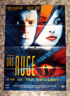 DAS AUGE / Eye of the Beholder - VIDEO-POSTER - Ger 1-Sheet ´00 Geneviève Bujold