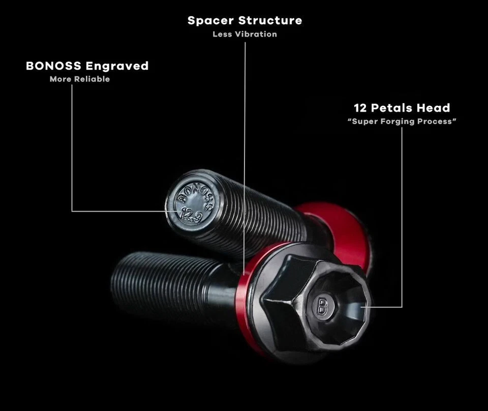 BONOSS 4X 20mm Hub Centric Wheel Spacers 3/4" for BMW M3 G80 M340i G20 2019-2026 - Изображение 4 из 4