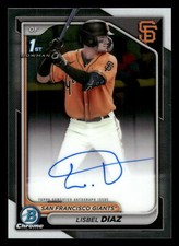 2024 Bowman Chrome LISBEL DIAZ PROSPECT AUTO 1ST #CPA-LDI