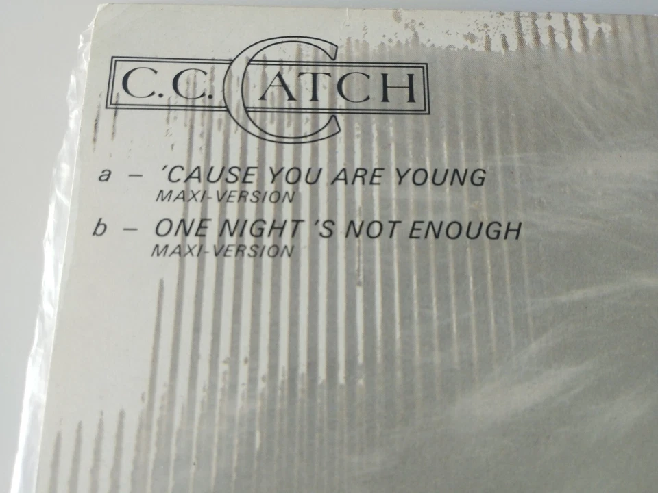 C.C.Catch Cause You Are Young 1986 Ariola F-602144 - Maxi LP vinyl 12 " VG/VG - Image 4 of 4