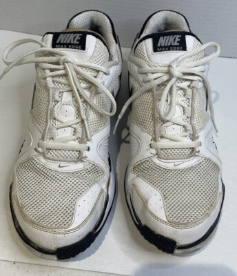NIKE AIR MAX EDGE 10+ P WHITE METALLIC SILVER MEN SHOES SIZE  display picture 3