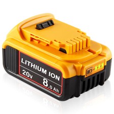 8.0AH for Dewalt 20V 20Volt Max XR Lithium Battery DCB206-2 DCB205 DCB200 DCB204