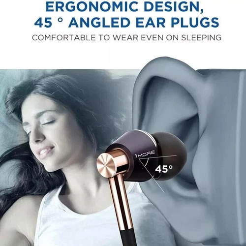 1MORE Hi-Res In-Ear Triple Driver Earphones Headphones (Cable Incl) Tested - Picture 5 of 11