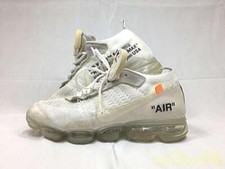 NIKE Air Vapormax Off White 2018 AA3831-100 mens Sneakers US 10 Used