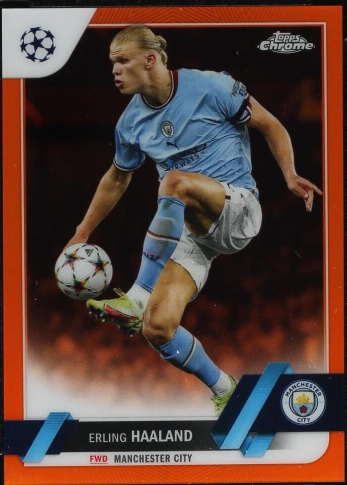 2022-23 Topps Chrome UEFA Club Competitions - Erling Haaland #99
