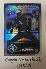 2024 Topps Chrome Update Jordan Leasure RC Negative Refractor SP Sox PR/600