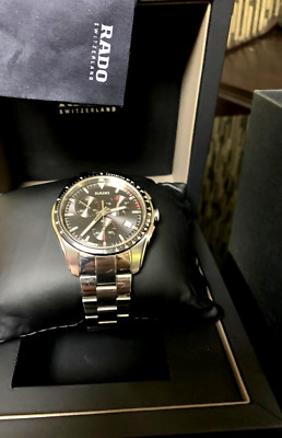 RADO  HyperChrome 45mm  Chronograph R 312.0259.3  Black Dial  Herrenuhr FULLSET 