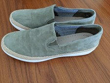Clarks Women's Marie Pearl Loafer 9.0 M Olive Suede - Brand New 