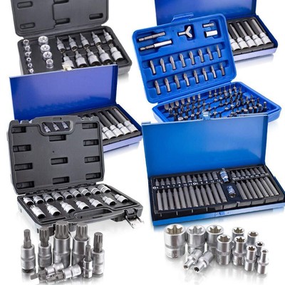14-teiliges Torx-Außensechskantschlüssel-Set – Inklusive Mutternentferner, E4 Bis E24