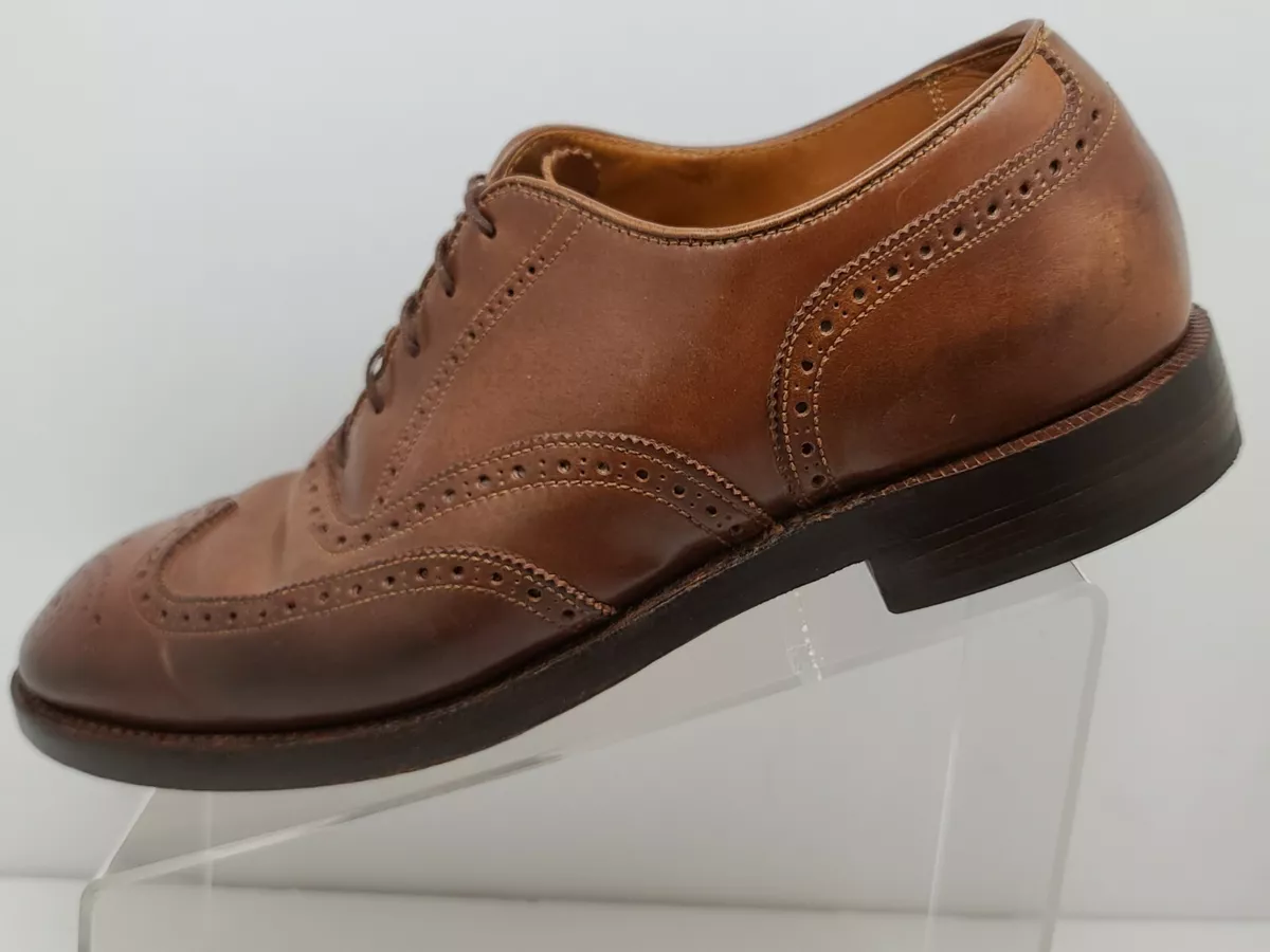 Alden Whiskey Shell Cordovan Wingtip Short Wing Balmora 9.5 B/D Model # 97285