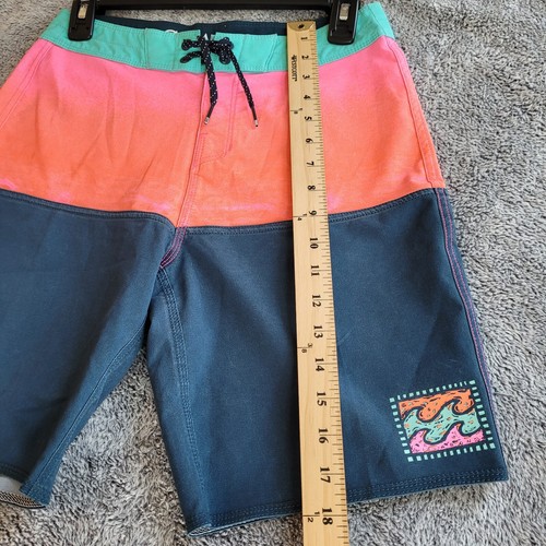 Billabong Recycler 50 PRO Boardshorts Boys Size 27 Swim Shorts Surfer 16387 - Picture 8 of 13