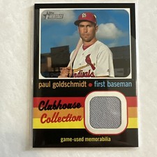 2020 Topps Heritage Clubhouse Collection Jersey Patch #CCR-PG Paul Goldschmidt