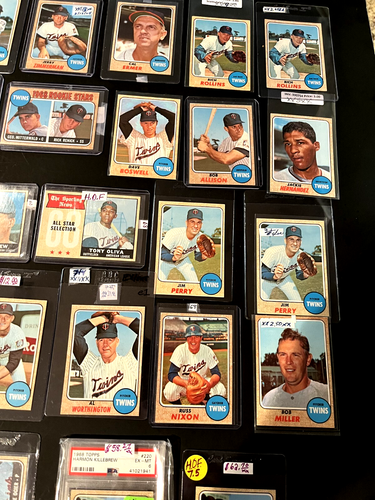 1968 Topps Minnesota Twins Team Set 30/32 CARDS - Picture 6 of 9