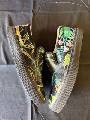 Gucci Shanghai St. Tropical Slip On Size 7.5