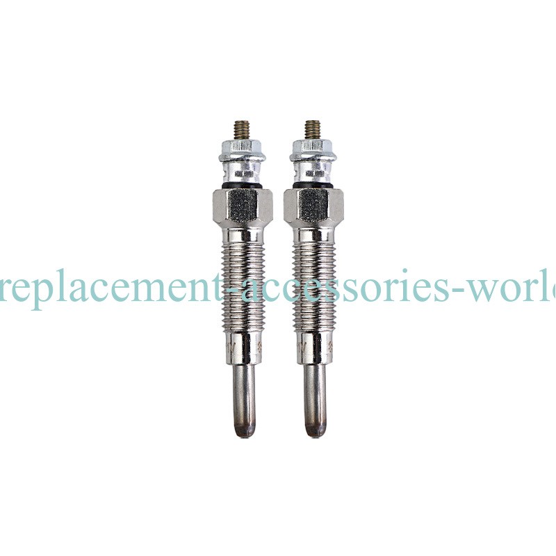 2 Glow Plugs 15221-65510 for Kubota L175 L185 L185DT