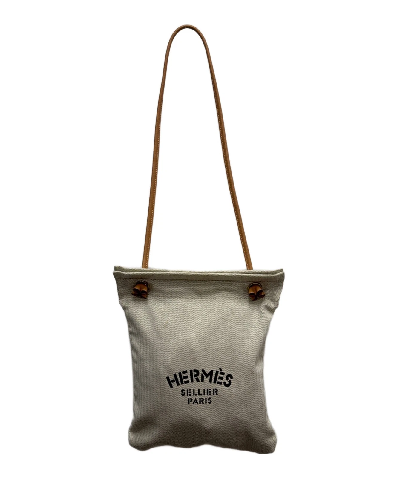 Hermes — Hermes PM PM Beige Shoulder Bag #TFB6644