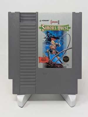 Castlevania II Simon Quest Nintendo NES 1988 Authentic Game Loose Cartridge