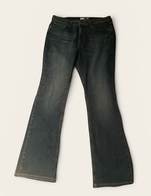 Lee Women's Regular Fit Mid Rise Boot Cut Jeans - Size 12