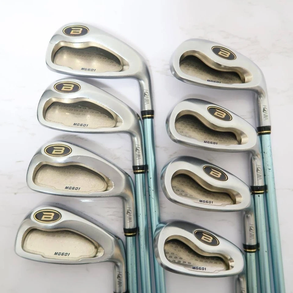 HONMA GOLF BERES MG601 8pcs Iron Set 5-11/SW Flex-R 2STAR ARMRQ B45 No H/C - Image 2 of 4