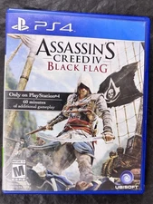 Assassins Creed 4 Black Flag PS4 PlayStation 4 Preowned Fast Shipping