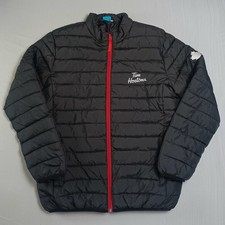 Tim Hortons Puffer Jacket Mens XL Black Winter Coffee Donuts Timbits Canada