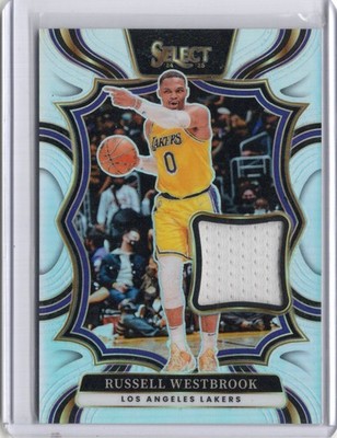 2024-25 Panini Select - Throwback Memorabilia Russell Westbrook Prizm #TM-RUS