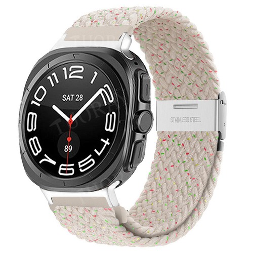 Braided Nylon Band Strap For Samsung Galaxy Watch 8/8 Classic 46mm/Ultra 47mm - Picture 9 of 59