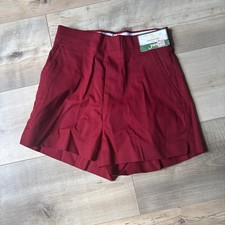 Women’s Vintage Your Advantage Red High Waisted Shorts Size 7/8 USA Made