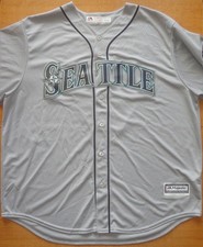 MLB Seattle Mariners #17 Mitch Haniger Majestic Size 2XL Baseball Shirt