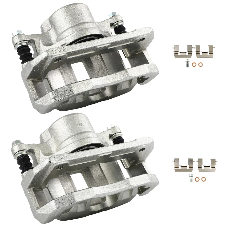 Pinzas de freno delanteras izquierda derecha 2 piezas para Acura RL 1999-2004 1999-2008 Acura TL Foto 3 de 4