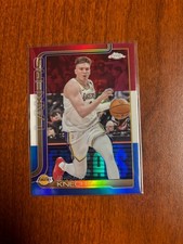 2025 Topps Chrome Dalton Knecht Red White and Blue #130