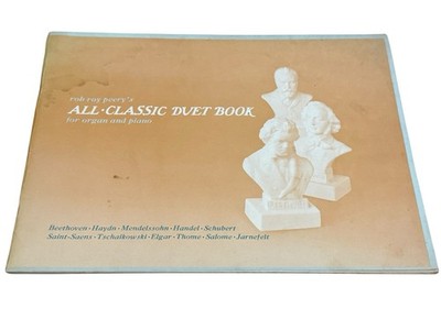 VTG Rob Roy Peery All-Classic Duet Book Organ Piano 1965 Lorenz