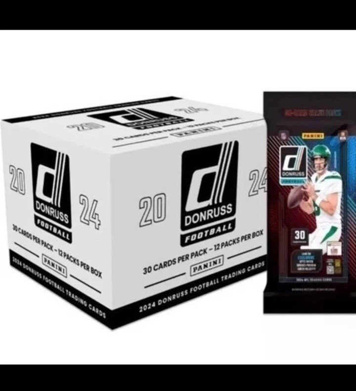 2024 Donruss Football NFL Factory Sealed Fat Pack Box Factory Sealed