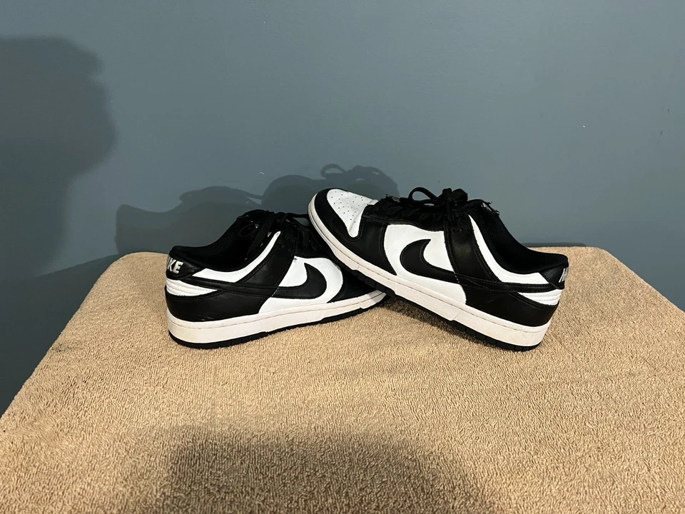 Talla 9 - Nike Dunk Low Negro Blanco W Foto 2 de 4