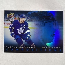 2025-26 Upper Deck Series 1 Compositions Auston Matthews #CMP-1  Maple Leafs