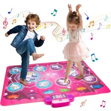 Kids Electronic Dance Mat with 9 Levels Educational Toys Double Players