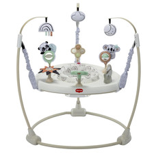 4-In-1 Jump  Play Stationary Activity Center, Baby Jumper with Lights  Music,