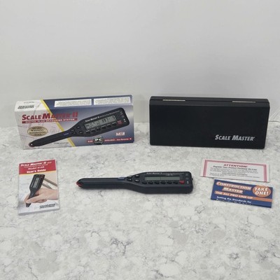 Scale Master II v3.0 6130 Digital Plan Measuring System w/ Case Needs Batteries
